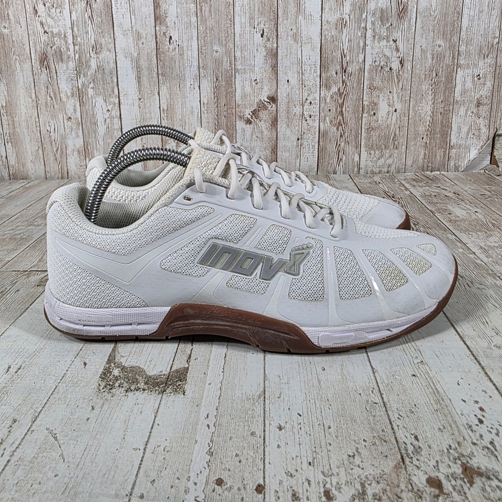 Inov-8 Mens F-Lite 235 V3 Training Shoes White Gum‎ Sole Cross-Trainer 8.5 US